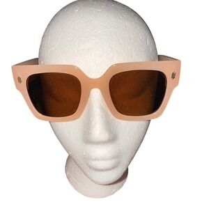 SOJOS Blush Square Sunglasses Clean Girl Quiet Luxury Coastal Chic Minimalist